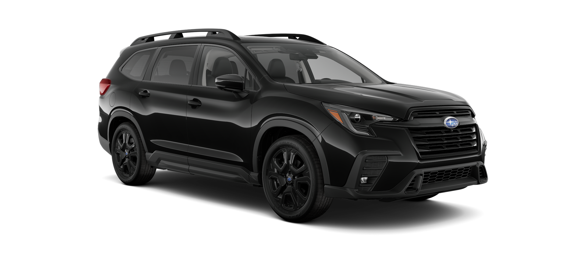 2025 Subaru Ascent Onyx Edition Touring 7 Passenger Shown in Crystal Black Silica